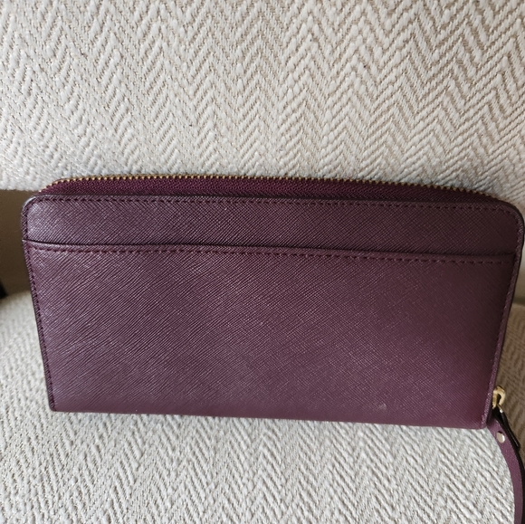 Kate Spade Newbury Wallet, Deep Plum - Picture 3 of 6